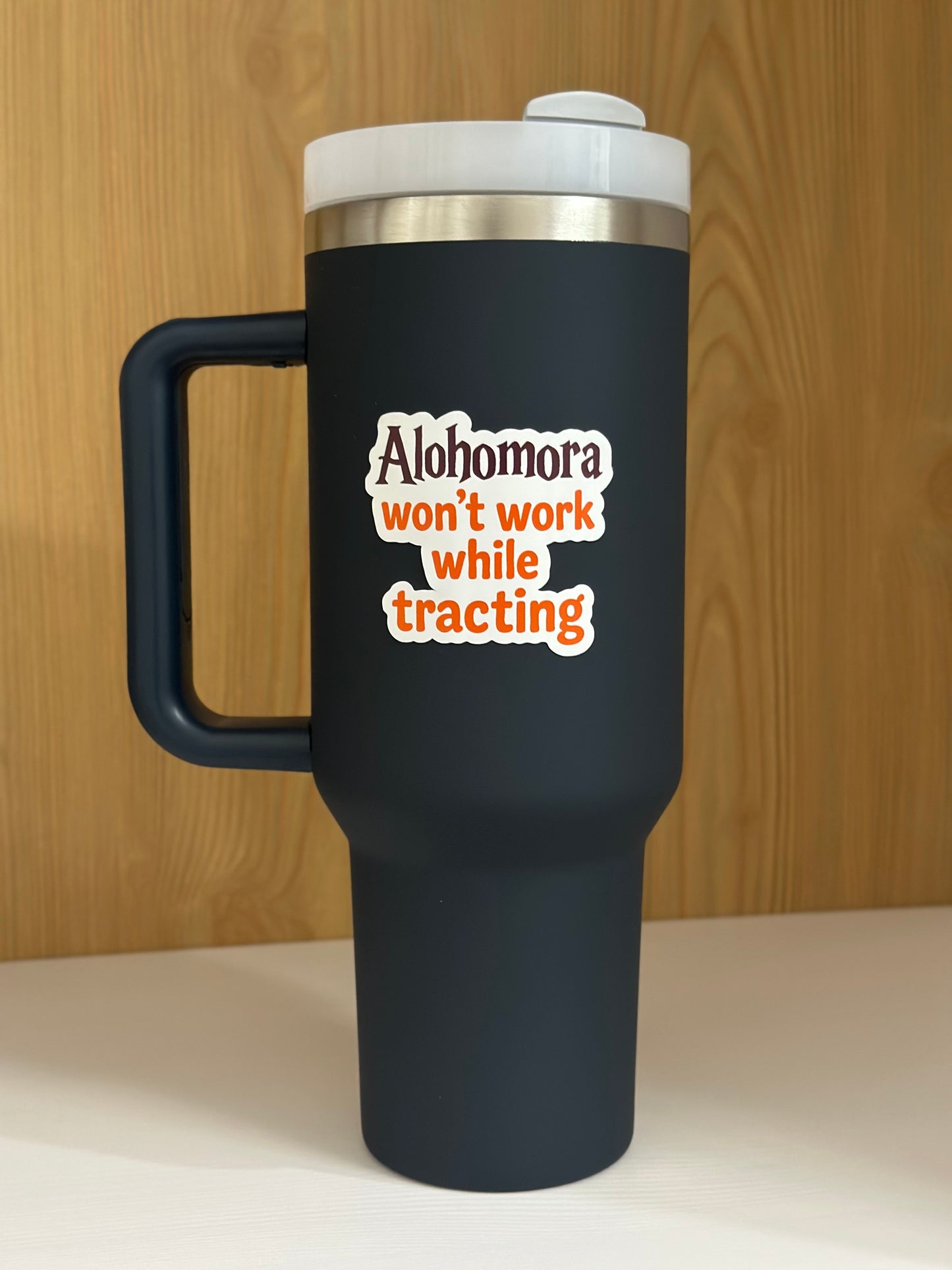 LDS sticker alohomora. Harry potter humor for mormons 