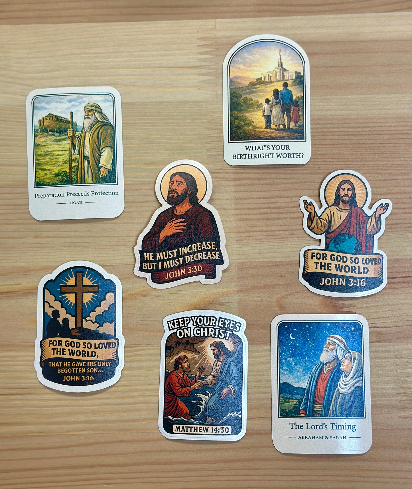 Mormon Sticker, Christian sticker, LDS Sticker, religious stickers  group