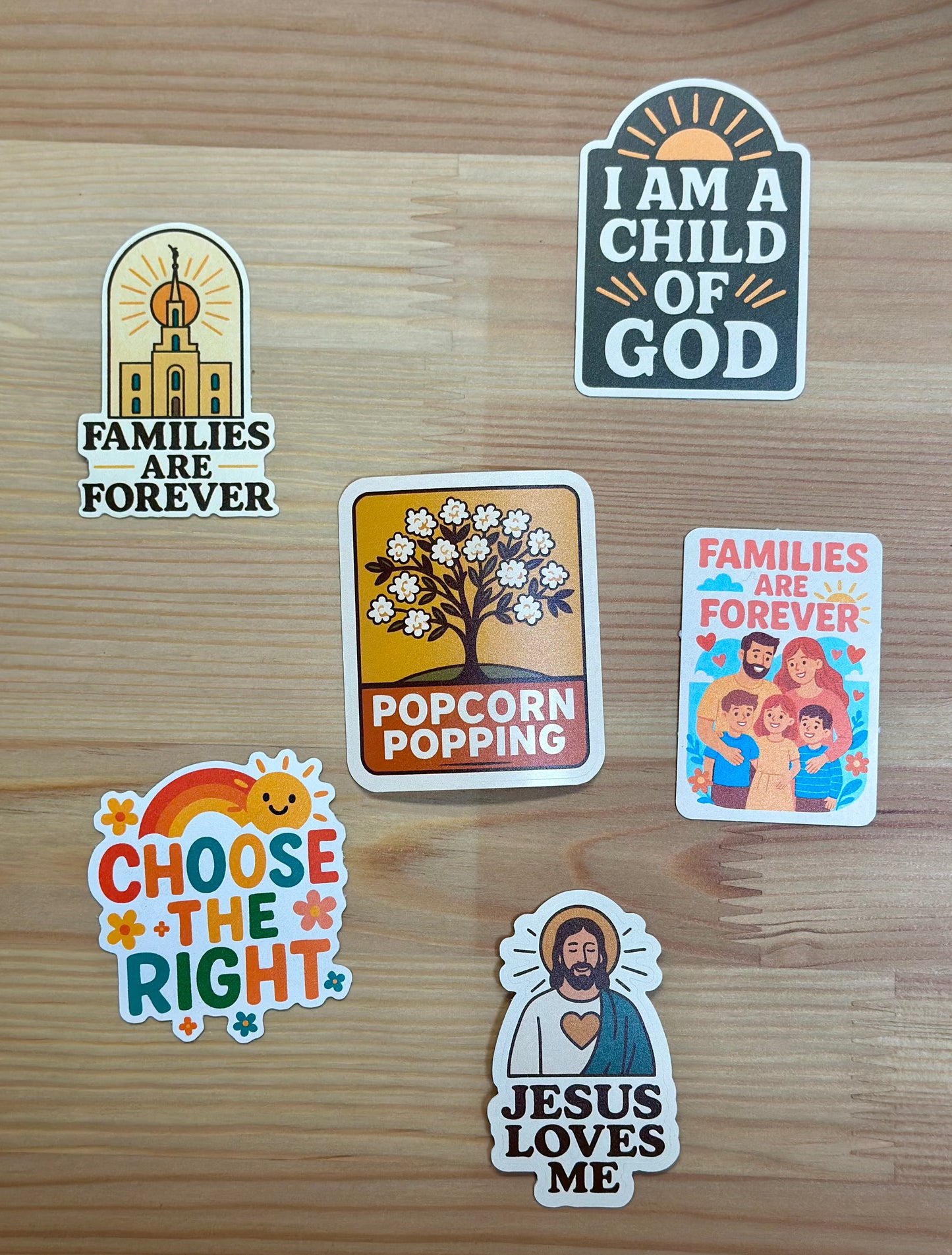 Families are Forever Temple Sticker