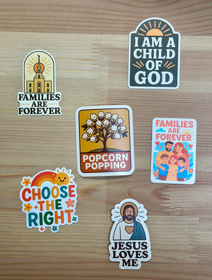 Families are Forever Temple Sticker