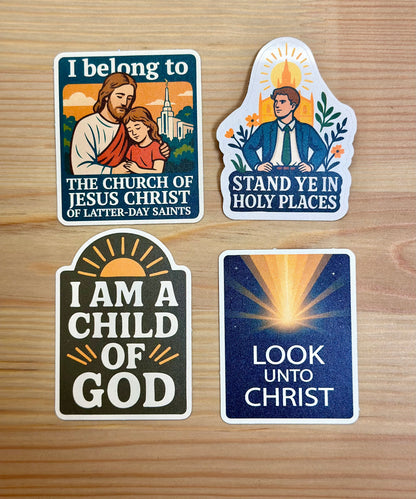 I Belong to the Church Of Jesus Christ of Latter Day saints Sticker