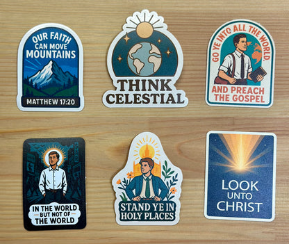 Go and Serve Missionary Sticker