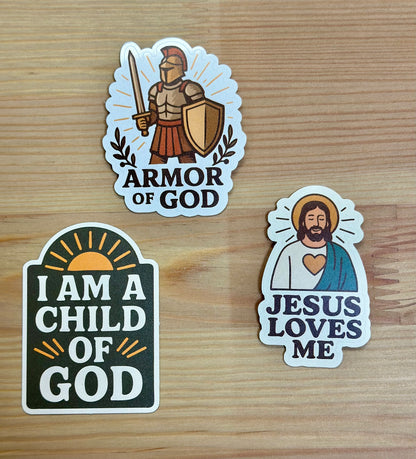 Jesus Loves Me Sticker