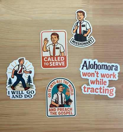 Called to Serve Boy Sticker