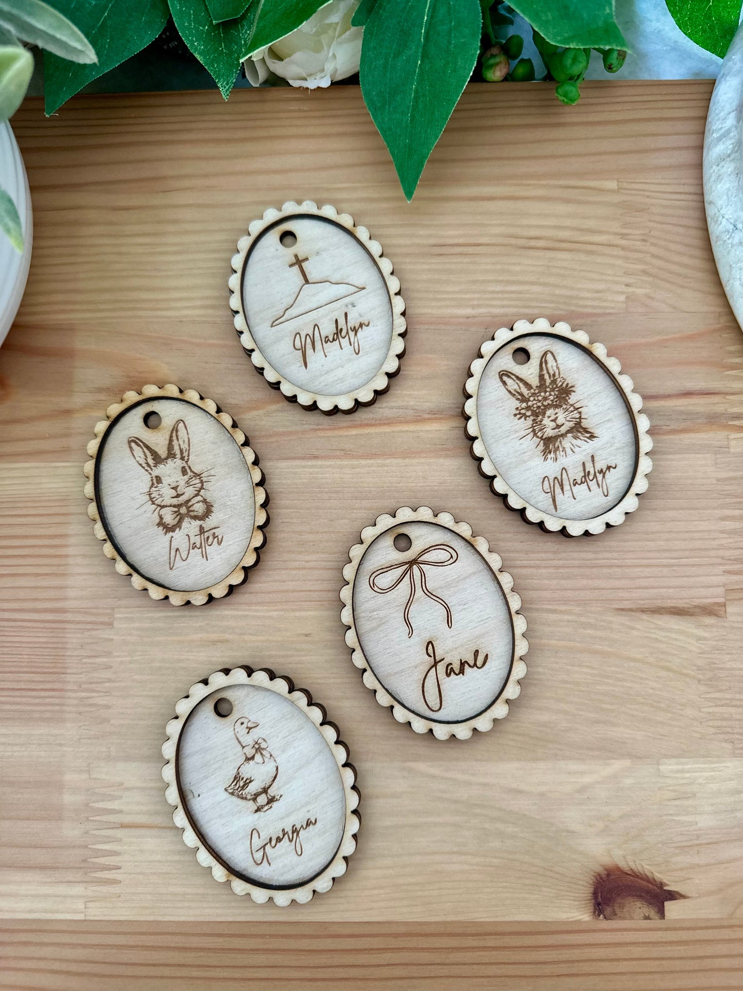 Custom Easter Basket Tags