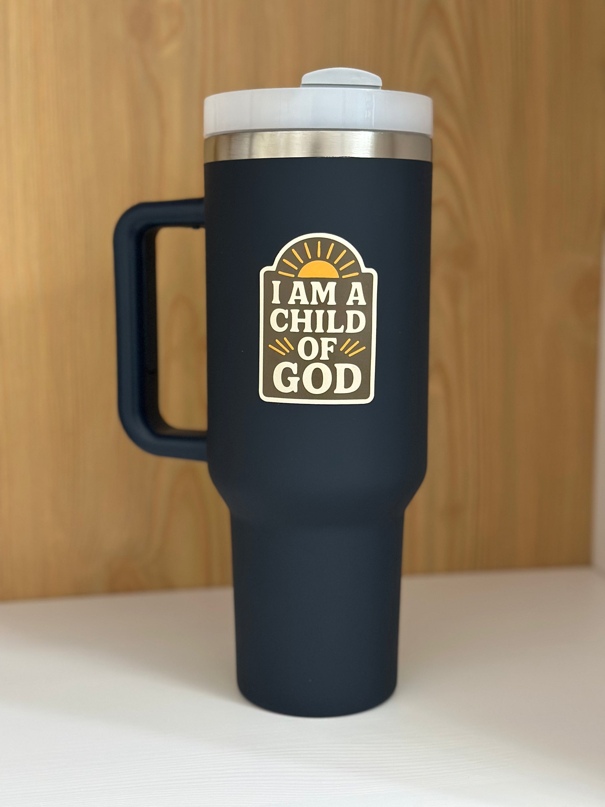 LDS sticker, i am a child of god mormon sticker 
