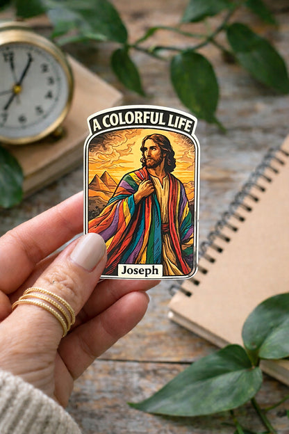 Joseph and his colorful coat 