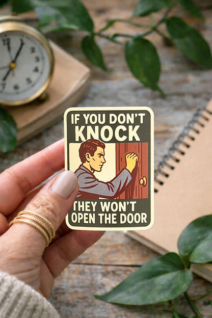 If you don't knock missionary Sticker