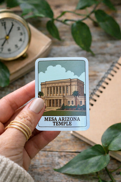 LDS Temple Stickers