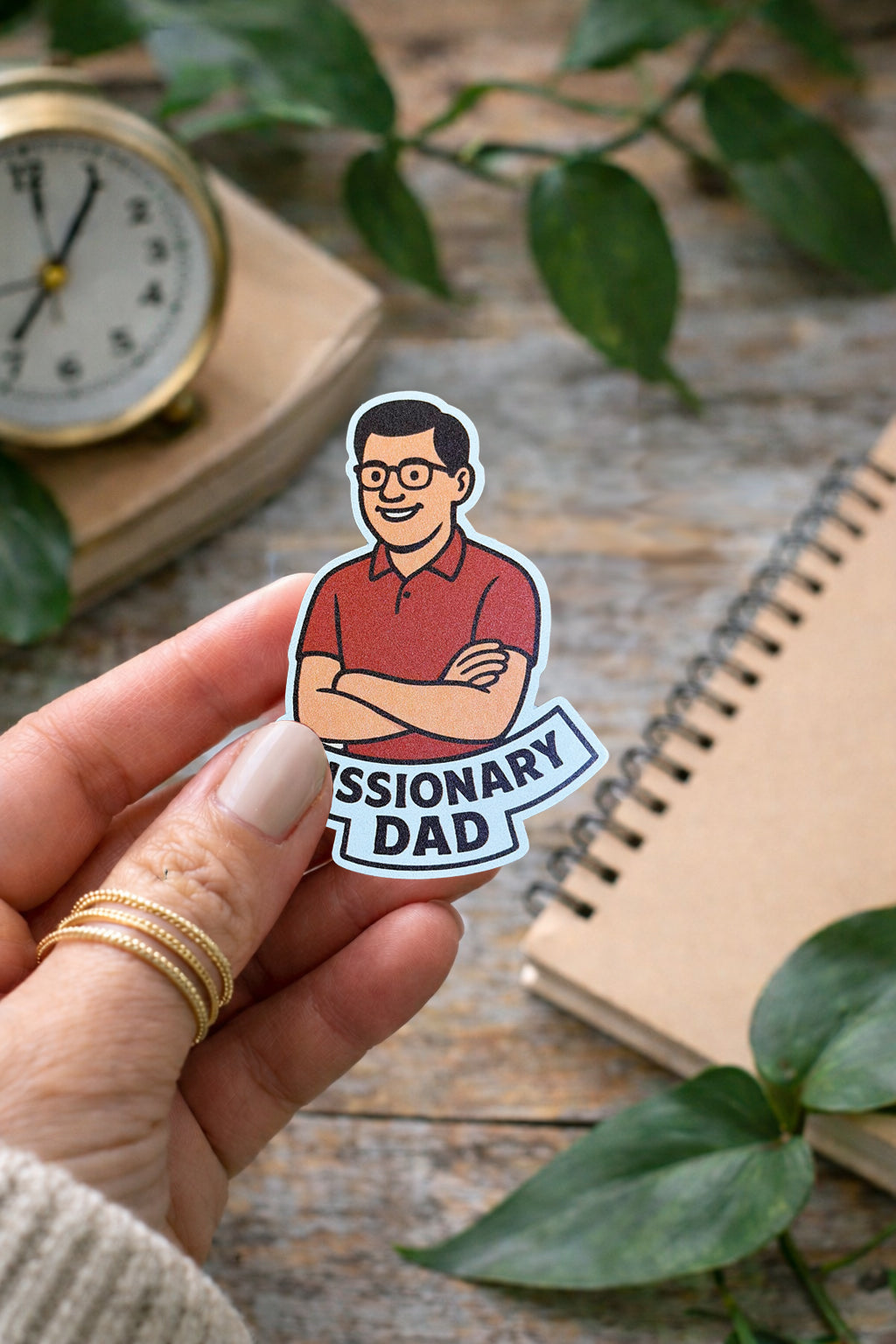 Missionary Dad Sticker