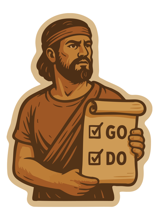 Book of mormon hero , lds sticker, mormon hero sticker 