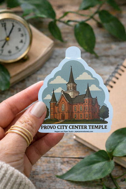 LDS Temple Stickers