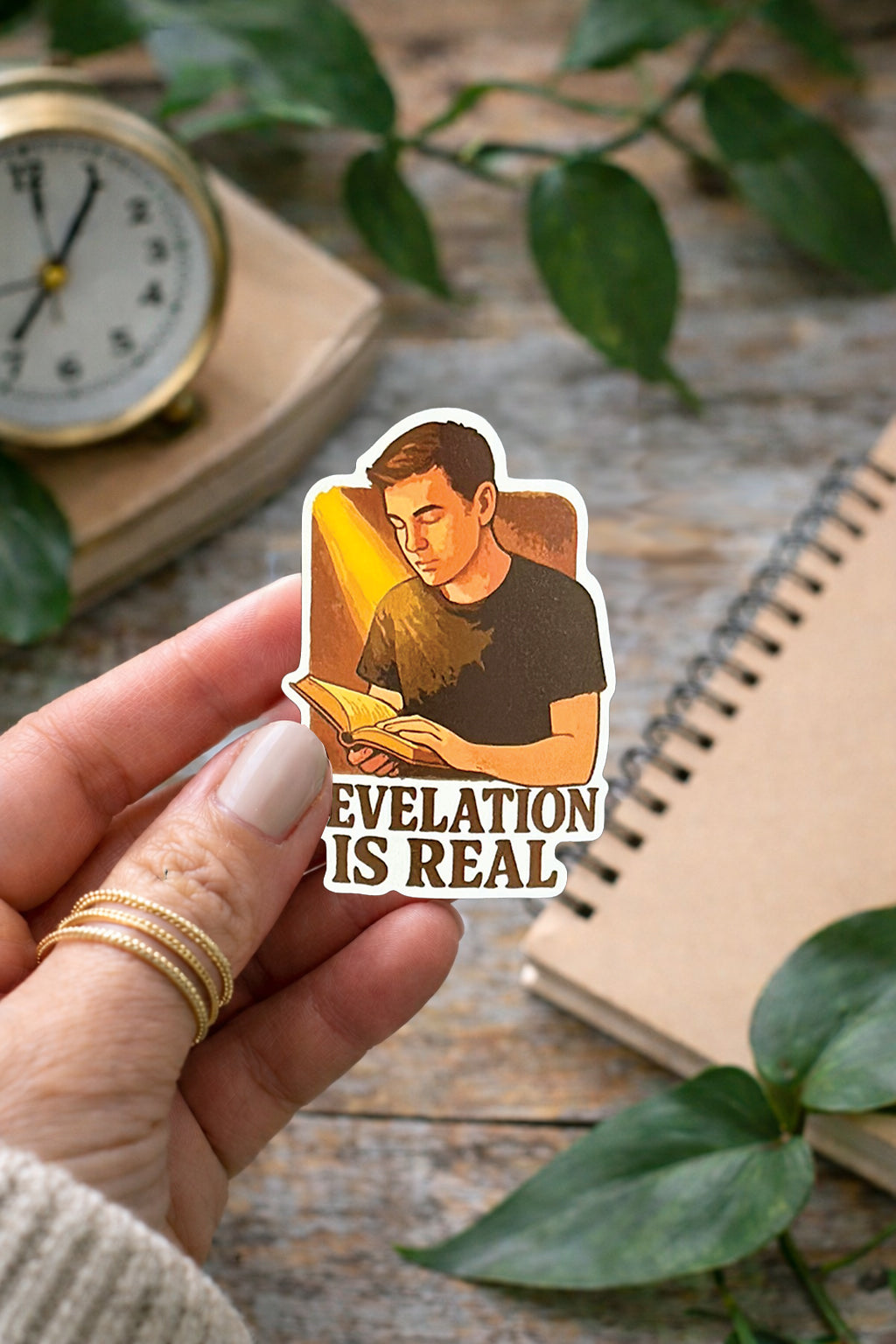 mormon sticker , revelation is real 