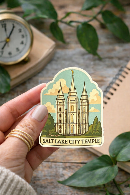 LDS Temple Stickers