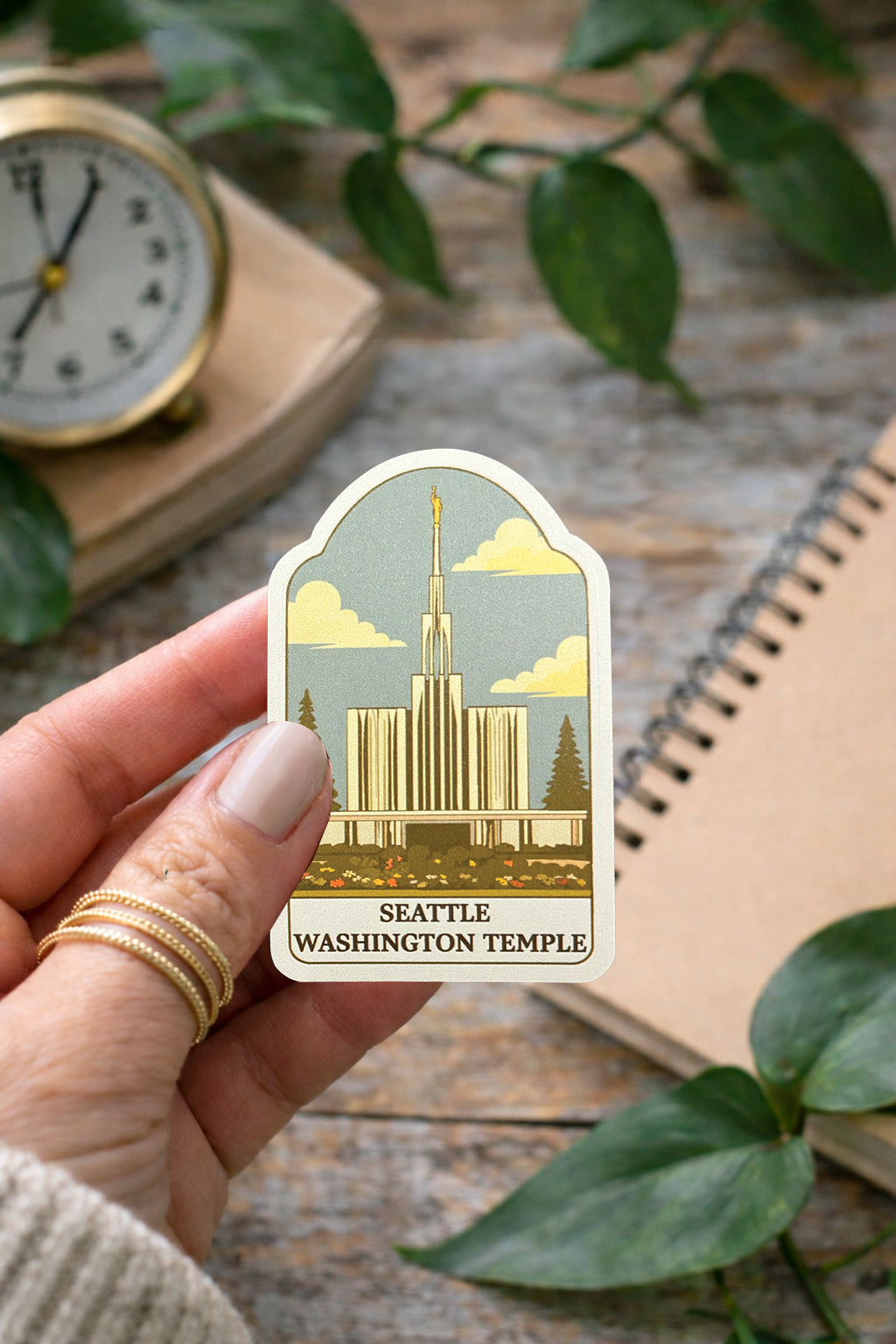 LDS Temple Stickers
