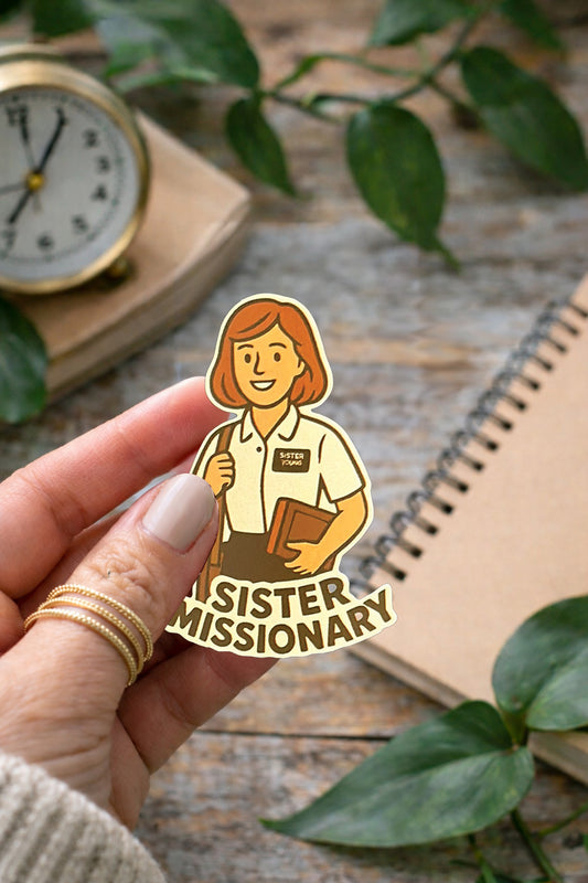 Sister Missionary Sticker