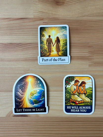 Mormon Sticker, Christian sticker, LDS Sticker, religious stickers, primary stickers, Missionary stickers , youth stickers 