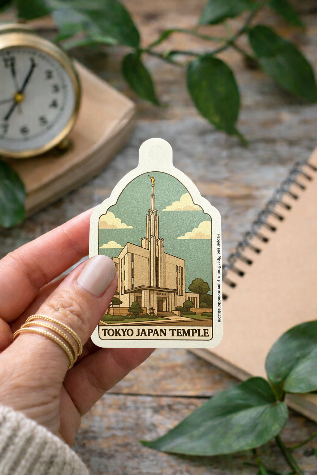 LDS Temple Stickers