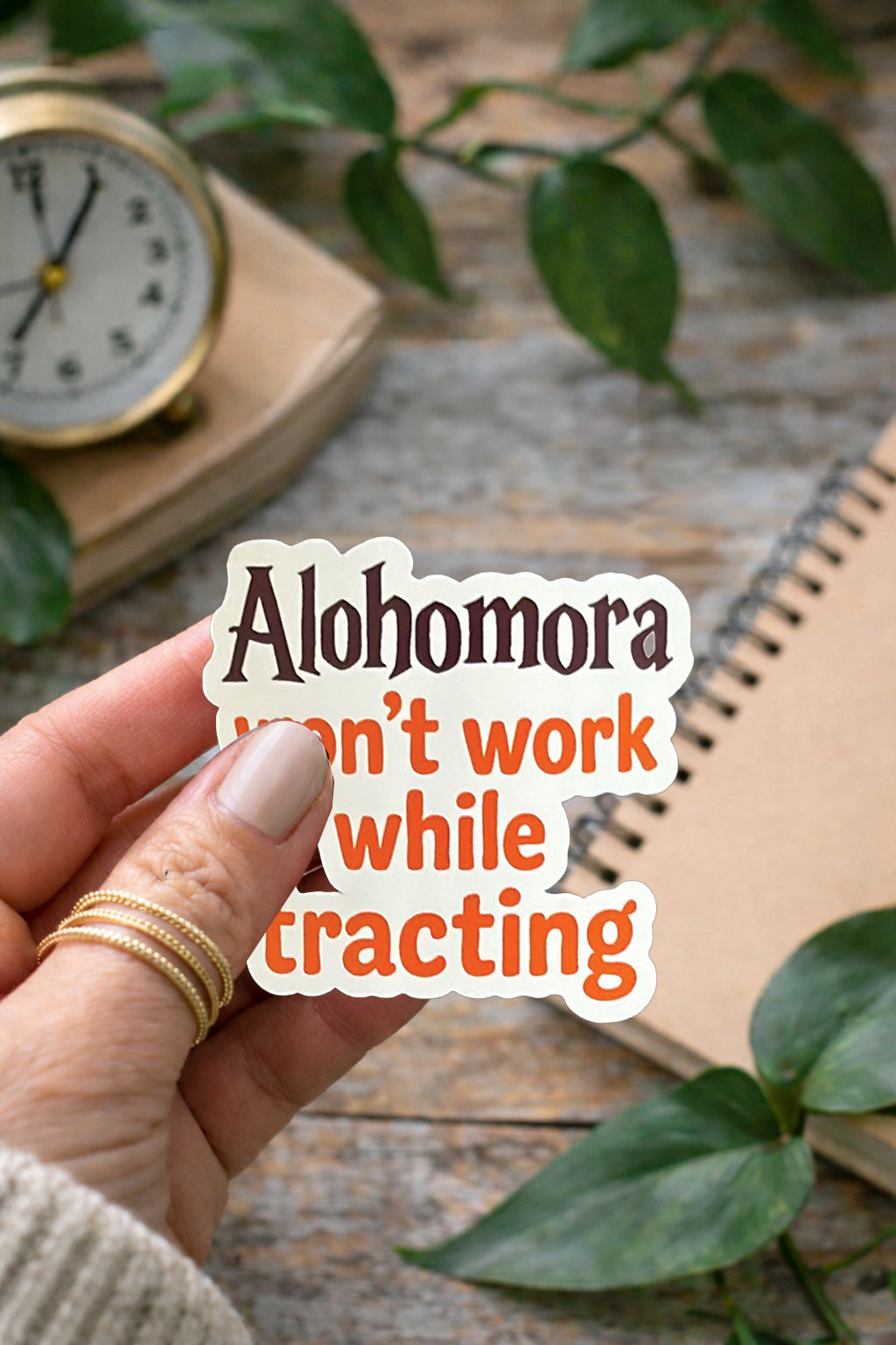 Alohomora missionary Sticker