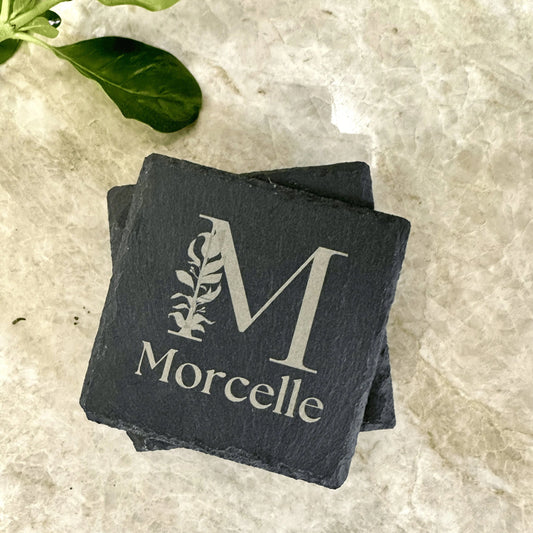 Set of 4 Slate Square Coasters