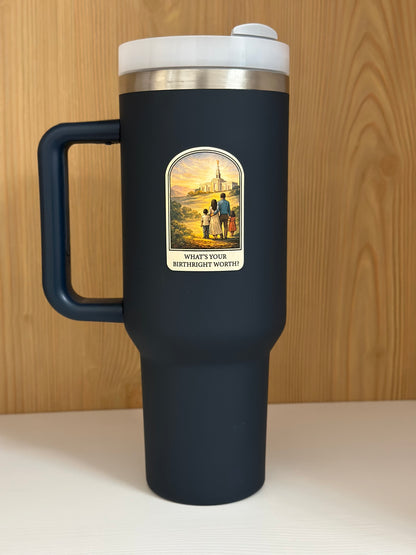 Mormon Sticker, Christian sticker, LDS Sticker, religious stickers , addiction recover sticker 